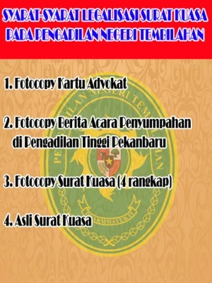 SYARAT-LEGALISASI-SURAT-KUASA
