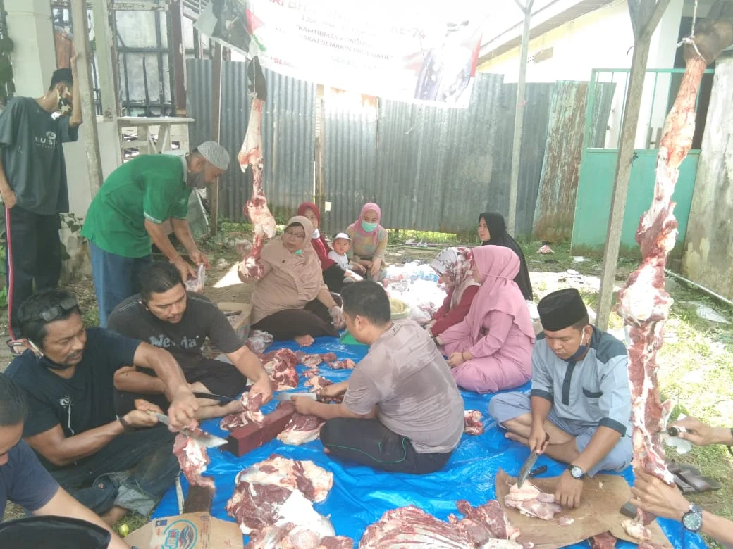 MEMBUNGKUS-DAGING