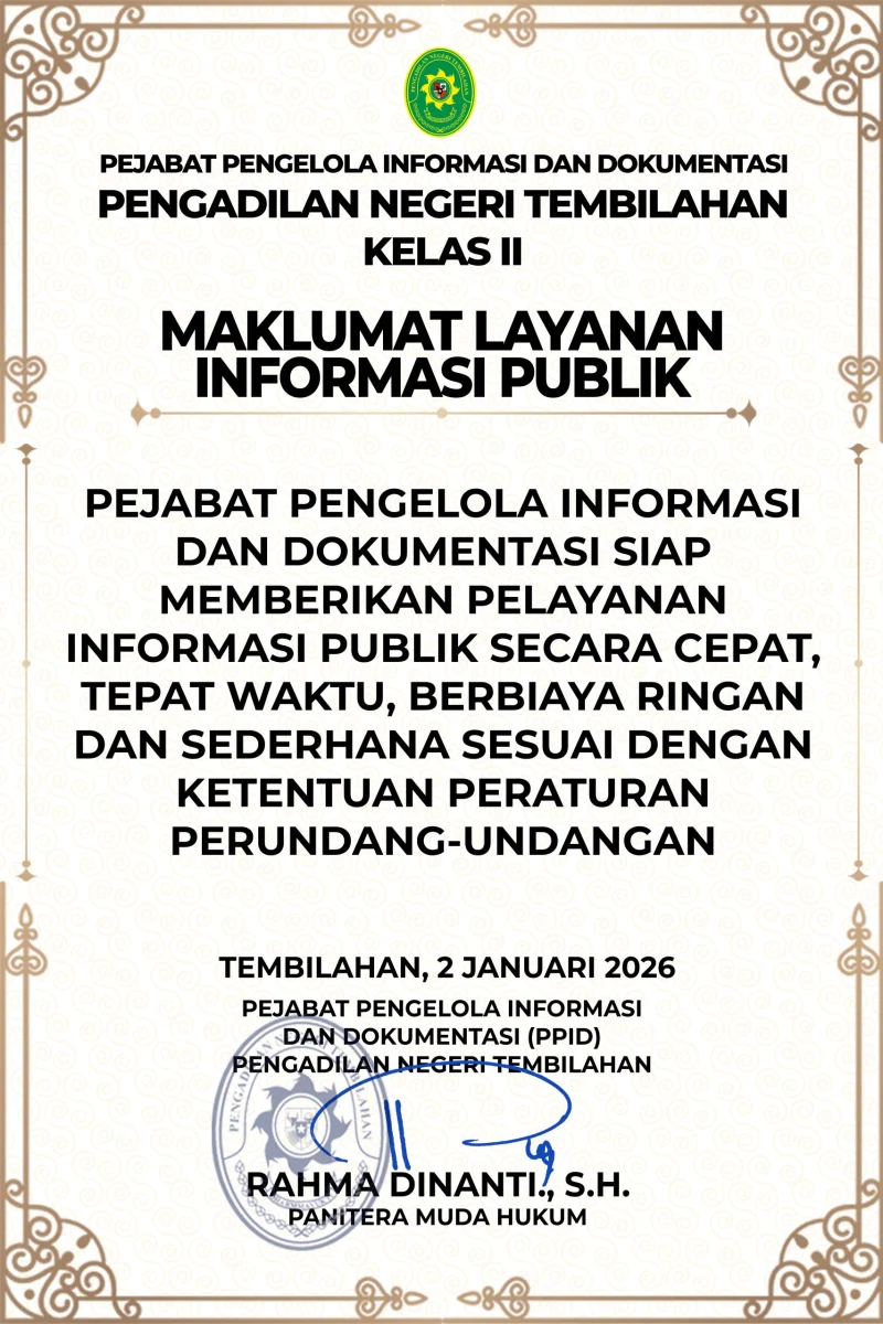 Maklumat Informasi Publik
